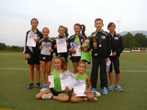 Mit zwei Kreis-Schüler-Pokalen kehrten die Leichtathleten der DJK Welschensteinach vom  Kreis-Schüler-Pokalfinale in Offenburg zurück.