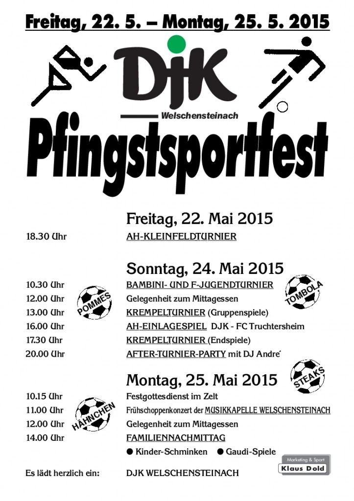 Plakat Pfingsten 15